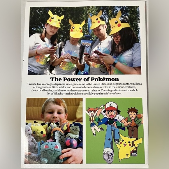 TIME MAGAZINE CHARMANDER 25 YEARS OF POKEMON IN AMERICA SPECIAL EDITION 2024 - Picture 2 of 4